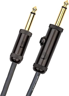 Addario guitar cable - guitar wire - gold plated - 1/4 "1/4" male male - circuit breaker cable - 10 feet/3.05 meters - States - 1 packet.. Your trusted marketplace, DIAYTAR NIGERIA offers comprehensive selection with budget-friendly delivery.