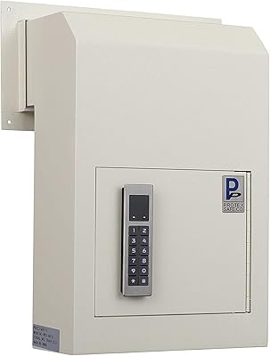 Door box with electronic lock, beige wss-59e II.. Shop local, shop fast — DIAYTAR Nigeria delivers across the country.