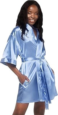 Honorary Demoiselle Dresses Kimono in satin for weddings and parties.. Your budget-friendly online marketplace, DIAYTAR NIGERIA delivers a world of products in just 5-8 days.