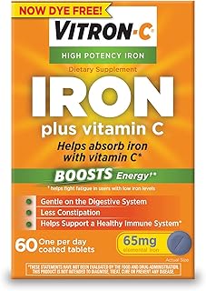 Vetron-C iron supplement, once a day, high power iron with vitamin C, colorless tablets, 60 tablets.. DIAYTAR NIGERIA revolutionizes online shopping with competitive prices and reliable 5-8 day delivery.