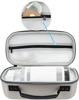 Rigid travel case for Samsung Freestyle projector, transport case compatible with the smart portable projector Samsung.. Shopping has never been easier — DIAYTAR Nigeria delivers it all in 5–8 days.