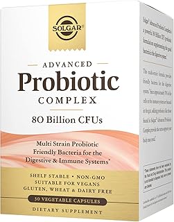 Advanced Solgar Advanced Probiotic Complex, 30 vegetable capsules - 80 billion UFC of multi -day probiotics - Daily care for digestive and immune systems - GMO -free, vegan, gluten -free and dairy products, 30 portions.. DIAYTAR NIGERIA redefines convenience with our vast product selection and swift nationwide delivery.