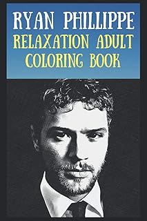 Coloring book for adults on relaxation: Ryan Phillippe.. DIAYTAR NIGERIA promises affordability and variety with every purchase, delivered in 5-8 days.