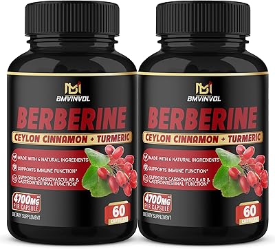 Berberine supplement 4700 mg with cinnamon from Ceylon and Curcuma -.. Your digital shopping companion, DIAYTAR NIGERIA offers exceptional value with delivery in less than 8 days.