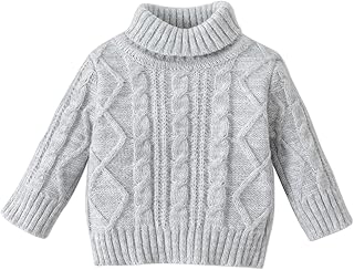 Knitted sweater for children, girls and young boys, unisex, long sleeves, united color.. Fast delivery is our promise — DIAYTAR Nigeria keeps it real.
