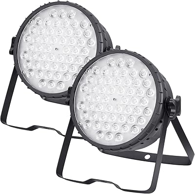 DJ Betuber bar lights, 54 improved LED stage lights, automatic start -up lights activated by the sound controlled by DMX for washing and party lighting (2) package (2).. Discover a world of choices with DIAYTAR NIGERIA's extensive marketplace and prompt shipping service.