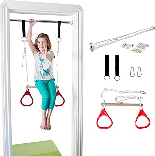 Combo interior trapeze bar and Dream GM (red) gymnastics rings.. Your ultimate shopping destination, DIAYTAR NIGERIA combines extensive selection with affordable shipping.