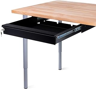 Bean Elcome laptop tray under the desktop, lockable for laptops 450 mm/17 inch - high -end sliding safety drawers.. Transform your shopping experience with DIAYTAR NIGERIA's vast product selection delivered at unbeatable prices.