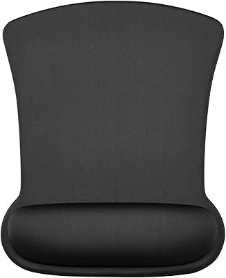 JSD gel mouse mat with support for support for 12.0 x 9.25 x 1.50 inches (black, 1 packet).. DIAYTAR NIGERIA: The marketplace that brings affordable products to every Nigerian home in under 8 days.