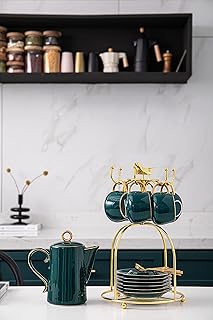 Porcelain tea service for American coffee from Elegant &.. Shop with purpose at DIAYTAR NIGERIA, where your money goes further and delivery is always prompt.