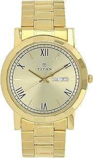 Titan Karishma Water resistant calendar up to 30 m metal.. Experience the ultimate in shopping convenience with DIAYTAR NIGERIA's vast catalog and 5-8 day delivery.