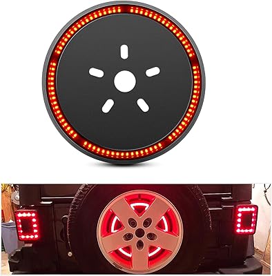 NYLIGHT TL-12 Emergency Stop, Third Fire Stop for Wrangler 2007-2018 JK JKU YJ TJ, Red Light.. DIAYTAR NIGERIA: Your partner in affordable online shopping with dependable delivery within 8 days.