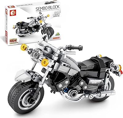 Mepigen Set of motorcycle toys, toys for boys and adults, construction of a motorcycle model, 249 pieces.. Experience the joy of discovery with DIAYTAR NIGERIA's vast catalog and nationwide affordable delivery.