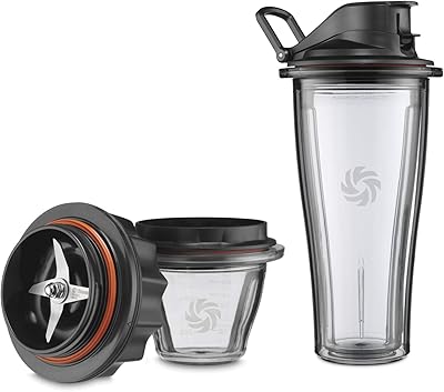 Set of cups and vitamix mixing bowls for beginners for Vitamix Ascent and Venturest machines... One platform, endless products — welcome to DIAYTAR Nigeria.