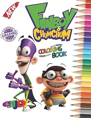 Fanboy & chum coloring book.. DIAYTAR Nigeria offers the perfect blend of affordability and efficiency. Shop now and get your products delivered between 5 and 8 days nationwide.