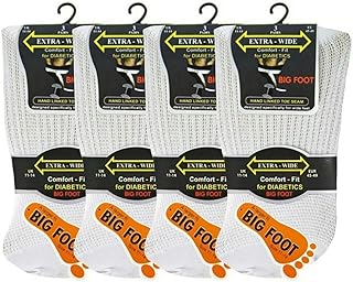 Prime Products 3/6/12 Pair of sockles for extra large and comfortable men for diabetics with soft socket for swollen feet size 11-14.. Your complete retail destination, DIAYTAR NIGERIA combines extensive variety with prompt delivery.