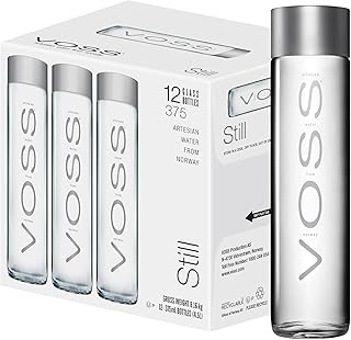 Water Artesian Flat Mineral Natural Voss, 375 ml - Package of 12.. Your go-to destination for affordable online shopping, DIAYTAR NIGERIA delivers in under 8 days.
