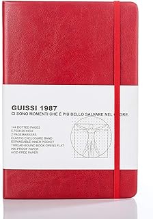 Guissi Classic notes notebook with dotted grids rigid coverage A5.. Affordable choices, delivered fast — that's the DIAYTAR Nigeria promise.