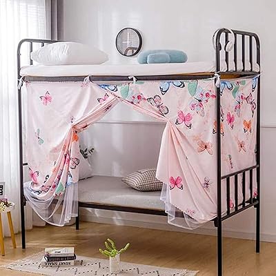 Bass deals curtain for single bed with lower surface with mosquito net pink butterfly pattern.. Experience the joy of discovery with DIAYTAR NIGERIA's vast catalog and nationwide affordable delivery.