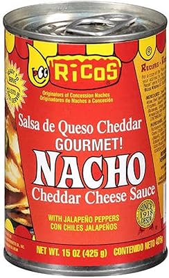 Rico's cheese sauce, 15 oz box (6) Choose the flavor below (gourmet nacho cheddar with jalapeno peppers).. Your digital shopping companion, DIAYTAR NIGERIA offers exceptional value with delivery in less than 8 days.