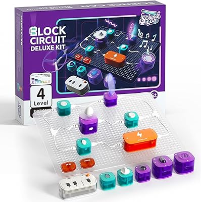Experimony kit on electrical circuits science can for children aged 8 to 12, educational scientific kits for boys and girls aged 8, 9 and 10 years old.. DIAYTAR NIGERIA combines extensive variety with budget-friendly prices and prompt nationwide delivery.