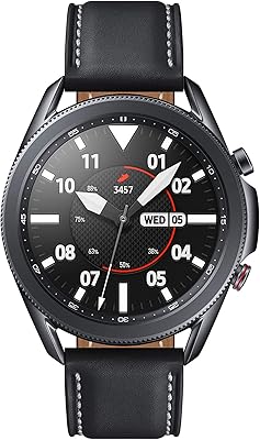 Samsung galaxy watch 3 (lte) 45 mm - montre intelligente mystic black.. DIAYTAR NIGERIA: Your affordable gateway to thousands of products delivered within a week.