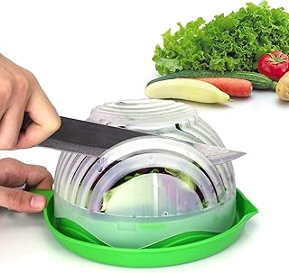 Webson Advanced salad bowl, easy to use, quick chopping bowl for fresh fruit, vegetables and salad.. DIAYTAR NIGERIA: Bringing quality products to your doorstep at prices that won't break the bank.