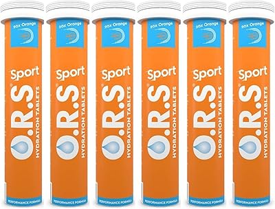 OR hydration tablets with electrolytes, gluten -free or lactose -free vegan formula with natural orange flavor, 120 tablets, pack of 6, 80 (6 x 20).. You deserve better shopping — choose DIAYTAR Nigeria today.