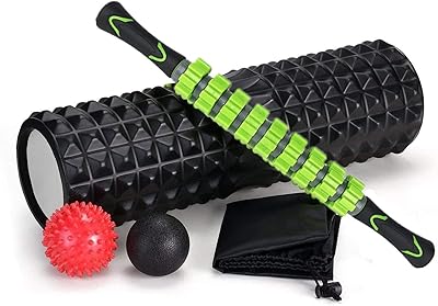 Large set of 5 in 1 foam rollers with muscle roll and massage balls for physiotherapy and relief of fibromyalgia pain.. Shop with confidence at Nigeria's leading affordable e-commerce platform with reliable delivery services.