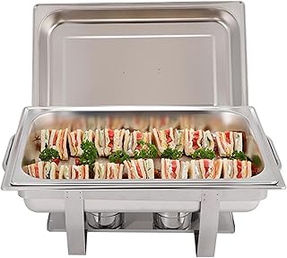 Bushwood heaters and servers-Party buffet stoves, stainless steel buffet sets, hot buffets sets, catering and events with lids (size: 9L, color: triple).. Online shopping made simple and affordable — DIAYTAR Nigeria.