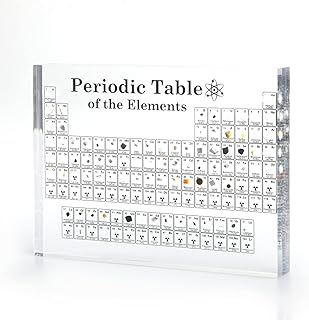 Periodic lemon crystal table with real objects inside.. Why shop anywhere else? DIAYTAR Nigeria has it all and delivers fast.