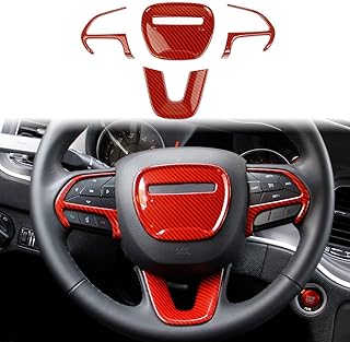 Castowave voltage canopy for Dodge Challenger Challenger / Dodge Durango / Jeep Grand Cherokee SRT8 4 Pieces (Red).. DIAYTAR Nigeria: Where affordability meets speed and quality.