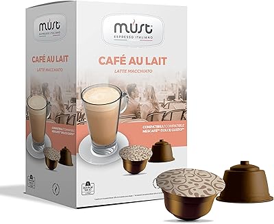 Mast 16 self-resistant plastic coffee capsules 100% recyclable, set of 16 compatible capsules with Dolce Gusto McCain, made in Italy.. Nigeria’s trusted store online — DIAYTAR Nigeria never disappoints.