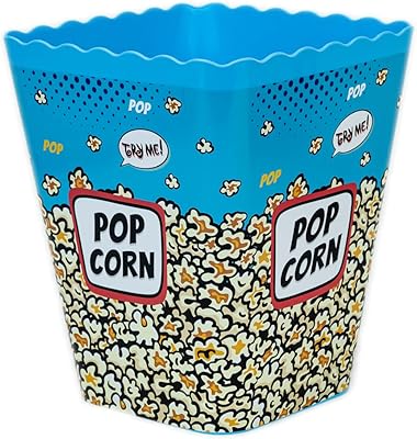 Popcorn box Herven, Blue, H-161966-PBL.. Shop from anywhere in Nigeria and receive your DIAYTAR purchases at affordable prices within a week.