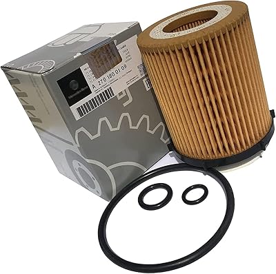 Original replacement oil filter 2701800109 for Mercedes Benz engine oil filter kit, compatible with GLA250 C300 GLC300 E300 GLE350 etc... DIAYTAR NIGERIA: Your partner in affordable online retail with reliable shipping across Nigeria.