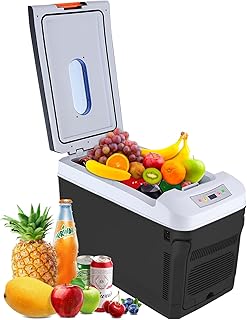 Car refrigerator, 35 l portable car portable mini-carrier with 12/24 V DC and 120-240 V AC, portable refrigerator, freezer, car cooler, motorhome, campsite, travel, fishing, external or domestic use (-9 ° C ~ 65 ° C).. DIAYTAR NIGERIA: Connecting Nigerians with affordable products delivered promptly nationwide.