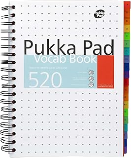 Booka Pad B5 vocabulary book with a capacity of 520 words -.. DIAYTAR NIGERIA: Bringing quality products to every Nigerian home at prices everyone can afford.