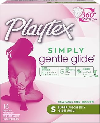 Playtex Simply Gentle Glide - Super Absorption - 16 Bads - 360 degree protection - Without perfume.. DIAYTAR NIGERIA delivers what you want at prices you'll love, all within 5-8 days nationwide.