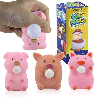 LAKIGATE FIDGET TOYS, Spongious toys in the shape of a cute pig, pack of 3, fidgets for children and adults, Squishies for autism, ADHD and the abandonment of bad habits, not toxic.. Your trusted marketplace, DIAYTAR NIGERIA offers comprehensive selection with budget-friendly delivery.