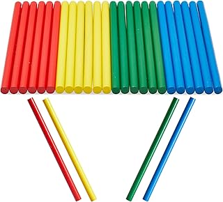 Juval rhythm light juval music sticks for children (4 colors, package of 24).. DIAYTAR NIGERIA: Where quality meets affordability, with thousands of products delivered in less than 8 days.