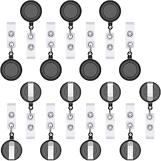 Retractable identification carrings, retractable coil clip, 15, black package.. Nigeria's fastest-growing e-commerce site offers unbeatable prices and delivery within 8 days.