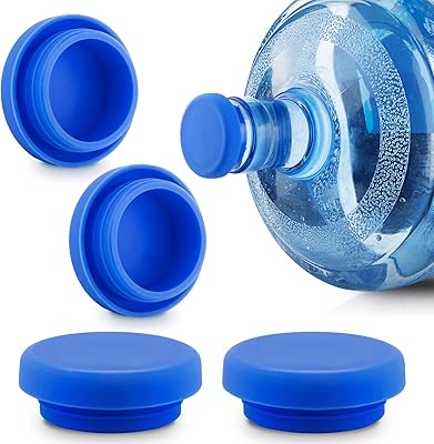 Water carafe cover, 5-gallon anti-flaboubounge silicone cover, replacement cover of anti-flabber water bottle, cap suitable for 55 mm 18.9 l bottles, 4 rooms (blue).. Discover why thousands choose DIAYTAR NIGERIA for affordable products delivered in less than a week.