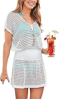 Short -sleeved swimsuit for women, hook dress for beach, swimming pool, hotel complex.. Your shopping needs fulfilled through DIAYTAR NIGERIA's extensive selection and nationwide delivery.