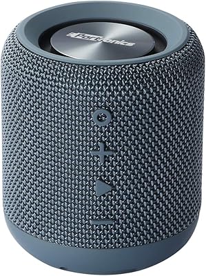 Bluetooth wireless stereo speaker 4.2 Portronics Por-547 with FM radio, USB music (Blue).. Experience shopping freedom with DIAYTAR NIGERIA's vast selection and dependable nationwide shipping.