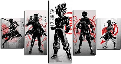 Japanese cartoon poster Mtbok for adolescents, painting on canvas for the house, the living room, the party, the decoration of the bedroom.. DIAYTAR NIGERIA combines extensive product options with budget-friendly prices, delivered in 5-8 days.
