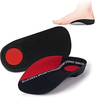 Interior soles of support for the Vault Plantar for Fasciitis Plantaire 3/4 of length for men, women and children, orthopedic shoe inserts for high plantar vault, flat feet, over-pronation, pain pain in heel, heel cushion inserts, s: Men5-6/Women6- 7.. Shop smart, shop DIAYTAR — Nigeria’s trusted e-commerce site.