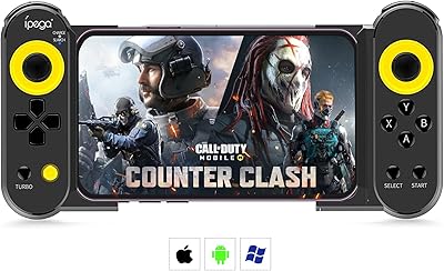 Gaming controller for iPhone Android PC JOYSTICK, wireless play controller for iOS iPhone 14/13/12, Android, Samsung Galaxy S22/S21/S20, PC - MFI certified - 3.5 mm audio converter - Call of duty.. Experience shopping freedom with DIAYTAR NIGERIA's vast selection and dependable nationwide shipping.
