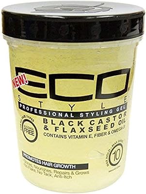 Black castor oil gel and Eco style linen seeds, 32 oz.. Fast, affordable, and reliable — that’s the DIAYTAR Nigeria experience.