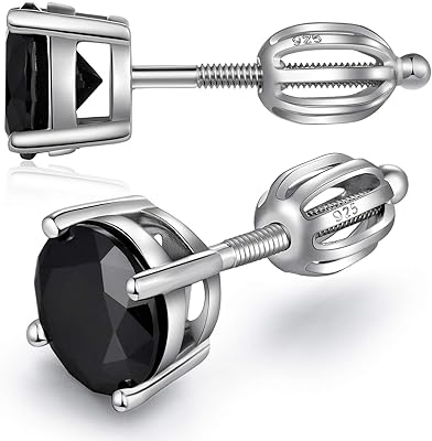 Earrings with shiny jiang shiny cubic zirconia with screw back, cubic zirconia rod earrings for women and men, long and thick earrings, 4 mm-8 mm.. DIAYTAR NIGERIA transforms online retail with unbeatable prices and consistent delivery timeframes.