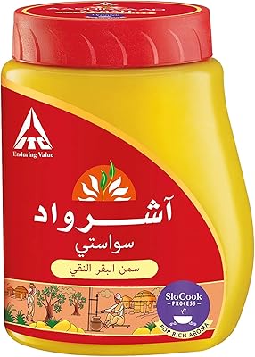 Svasti Pure Cow Ghee, Desi Ghee Avec UN Arôme riche - 1 Litre, D'Aashirvaad.. Shop smart and save with DIAYTAR NIGERIA's extensive product range and 5-8 day delivery guarantee.
